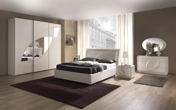 Спальный гарнитур Panda White Polywood