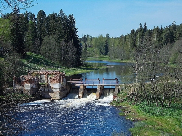 Белогорская ГЭС Оредеж