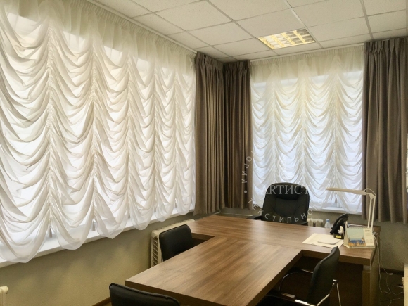 Красивые французские шторы