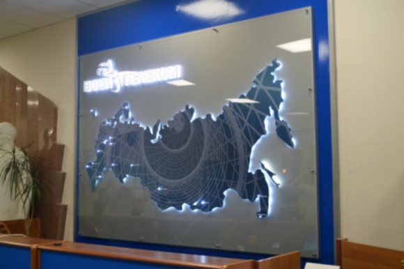 Стенд из оргстекла с подсветкой