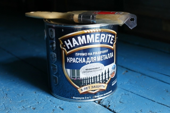 Тиккурила молотковая краска для металла