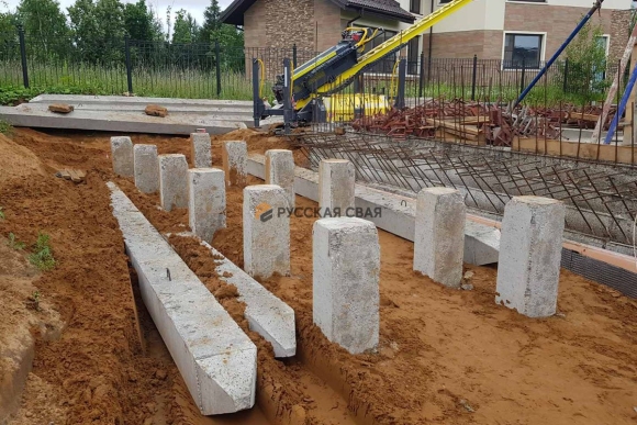 Сваи железобетонные забивные