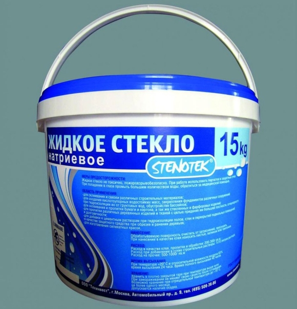 Жидкое стекло для бетона