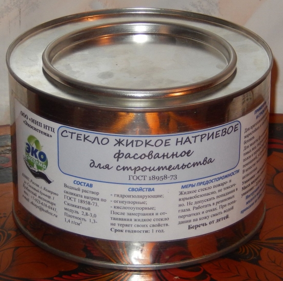 Жидкое стекло характеристики