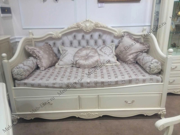 Балканский мебельны Fiore Bianco кровать