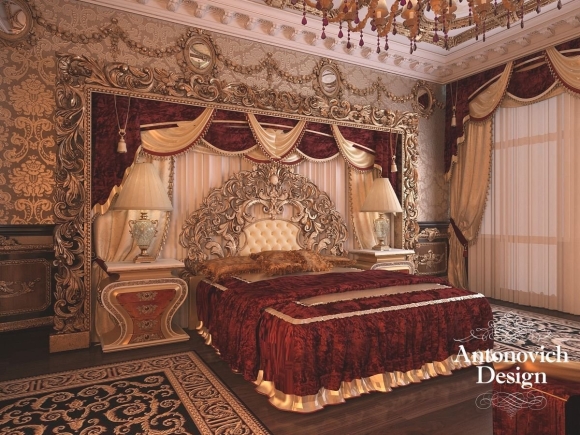 Королевская спальня Luxury Antonovich Design