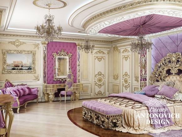 Королевская спальня Luxury Antonovich Design