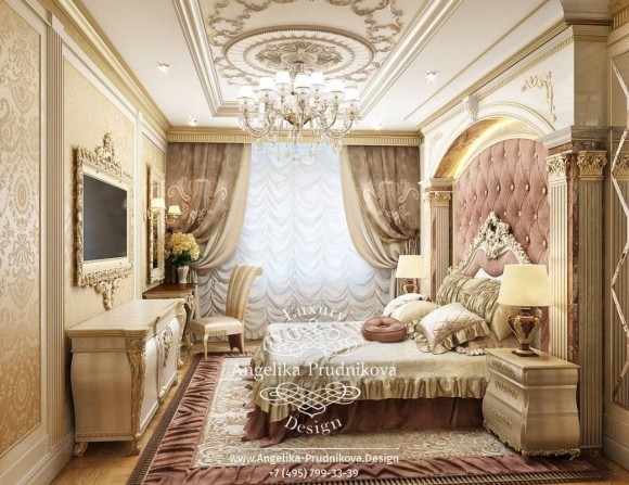 Королевская спальня Luxury Antonovich Design
