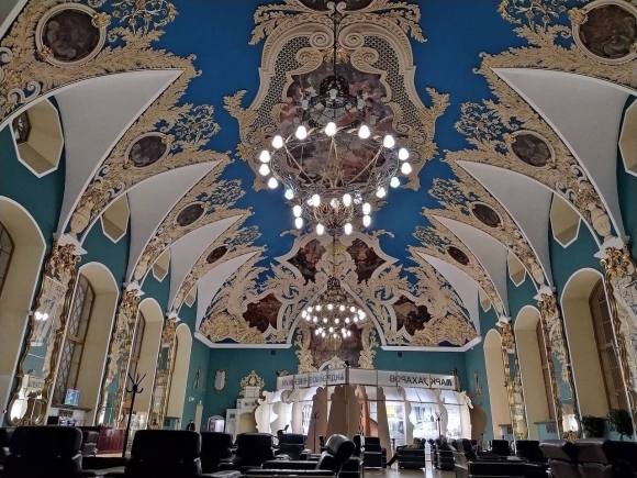 Лансере роспись Казанского вокзала