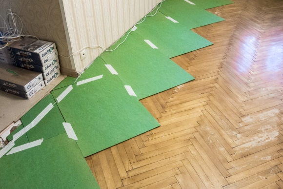 Укладка Хвойной подложки