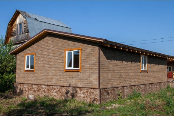 Фасадная плитка ТЕХНОНИКОЛЬ Hauberk песчаный кирпич