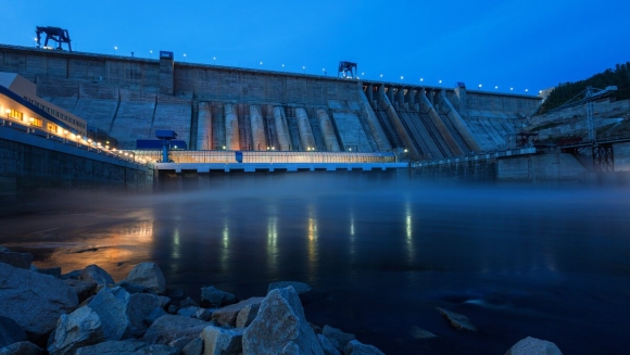 Бурейская ГЭС водосброс