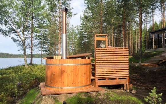 Японская баня бочка фурако