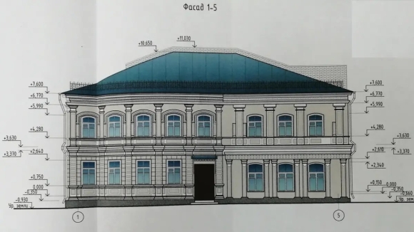 Проект реставрации фасада здания культурного наследия