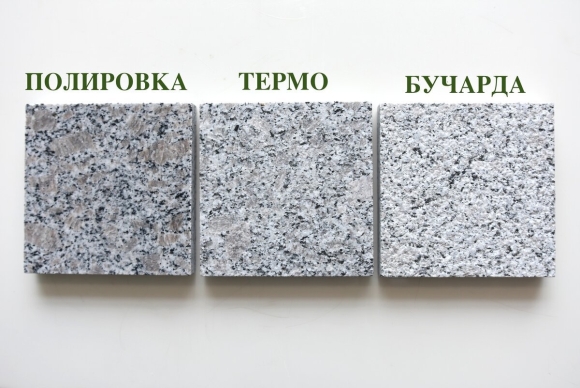 Бучарда Тип поверхности камня обработка