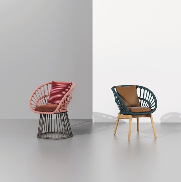 Кресло Kettal giro stockoble Dining Armchair