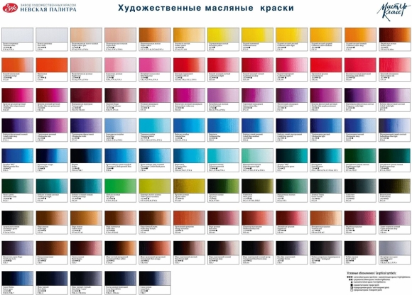 Акрил Невская палитра выкраска