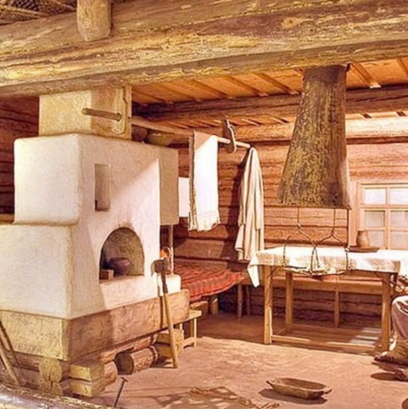 Печи в русских избах