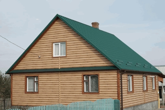 Металлосайдинг блок Хаус