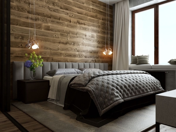 Спальня в стиле Loft