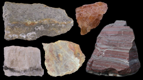 Types of sedimentary Rock