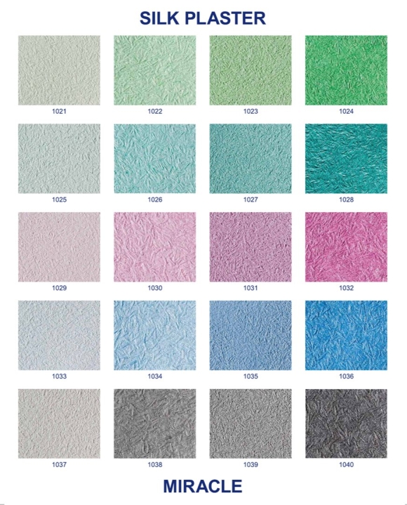 Шелковая штукатурка Miracle Silk Plaster