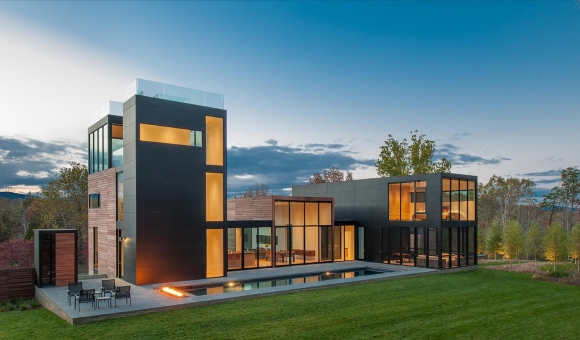 Дом куб Robert Gurney Architect