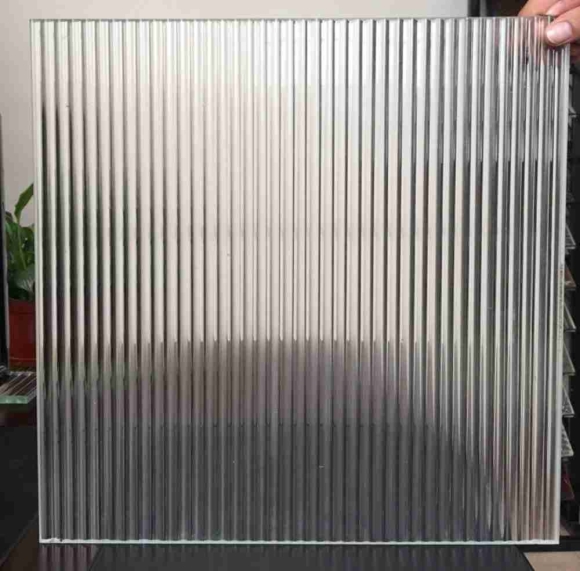 Стекло estriado Ribbed Glass