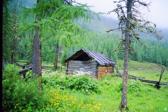Глухая Тайга зимовье лесника