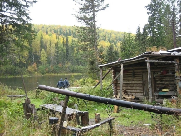 Охотничьи заимки в сибирской тайге