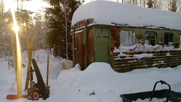 Ночевка в Лесной избушке