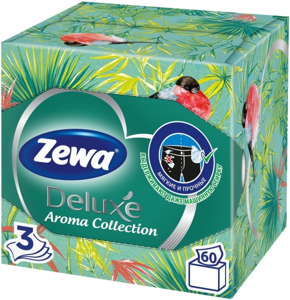 Салфетки Zewa Deluxe Aroma collection