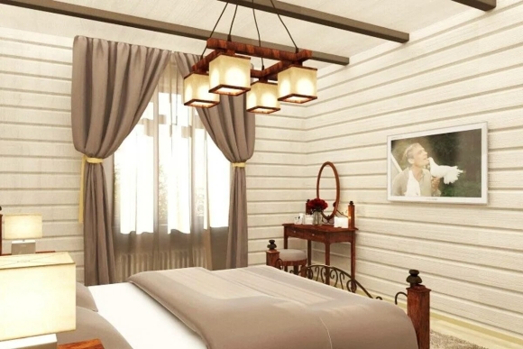 Tikkurila зеленый имитация бруса