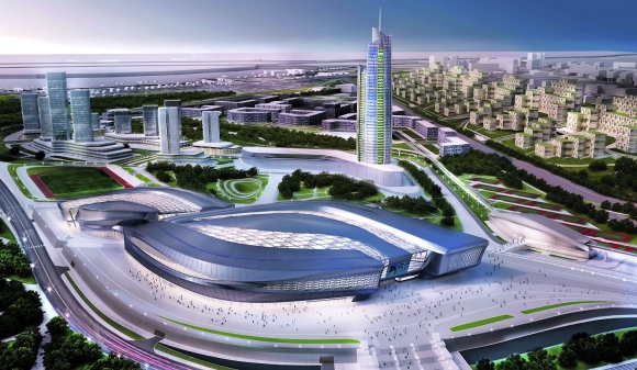 Новая спортивная Арена в Новосибирске