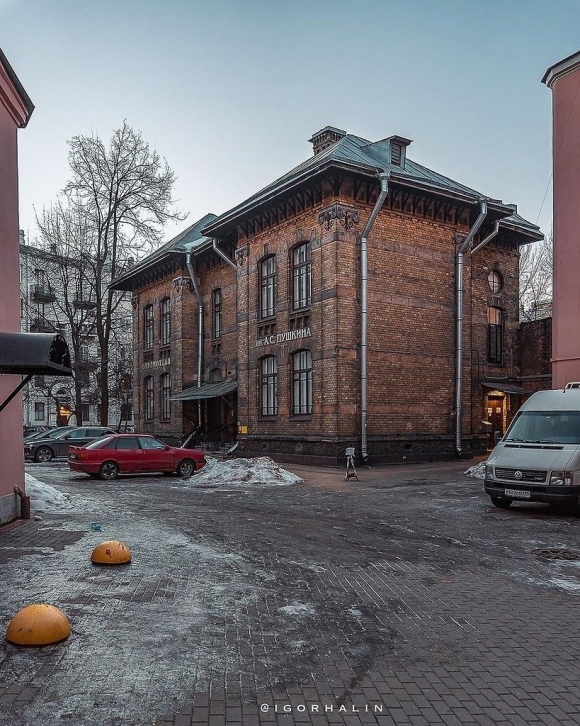 Засыпанный Питер фото