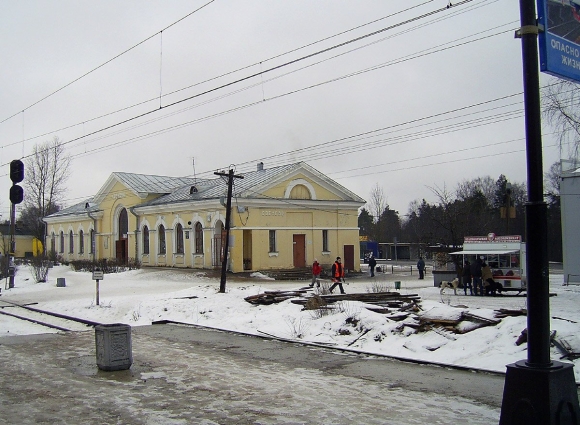 Станция Сосново Ленинградская область
