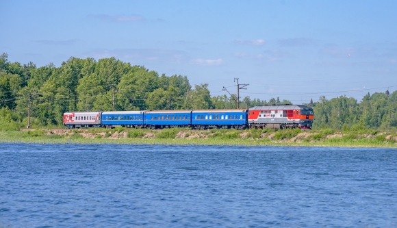 Поезд в Приозерск
