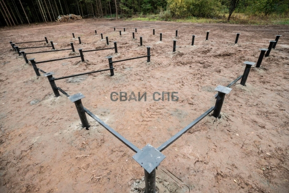 Винтовые сваи Krinner