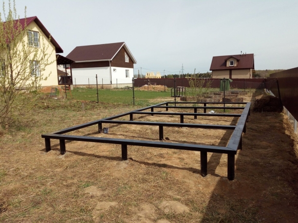 Винтовой фундамент