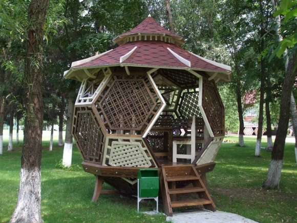 Оригинальные беседки