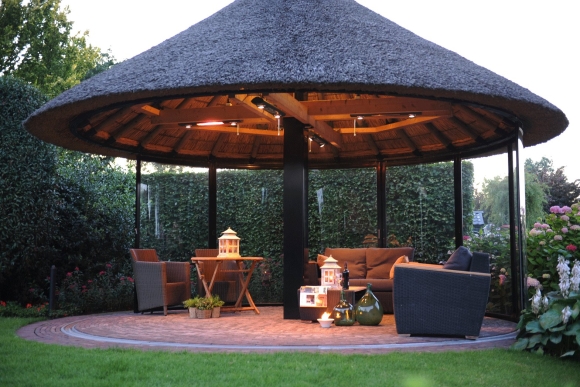 Беседка брусовая Gazebos