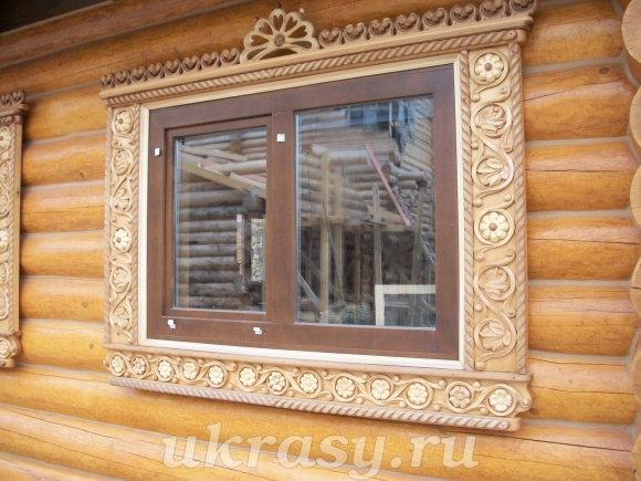 Наличники в деревянном доме