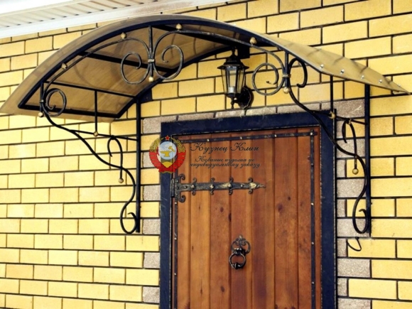 Кованые козырьки