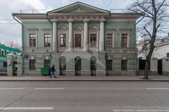 Москва городская усадьба Мальцевой Ордынка
