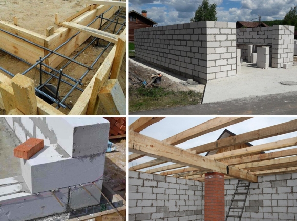 Строительство дома из газобетона