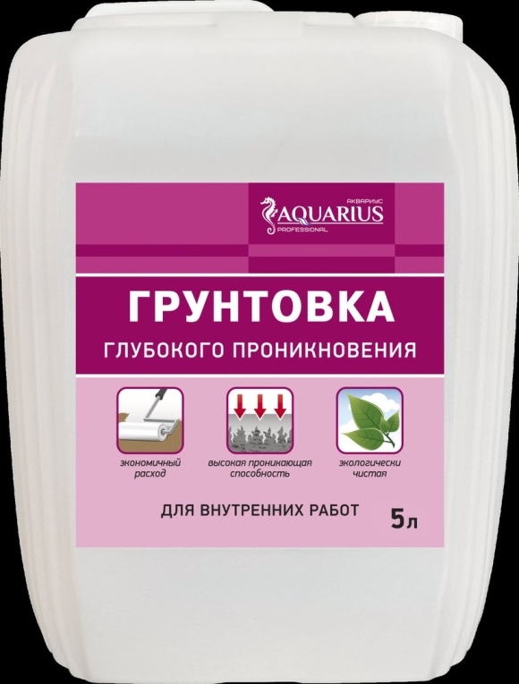Акриловая грунтовка глубокого проникновения для бетона