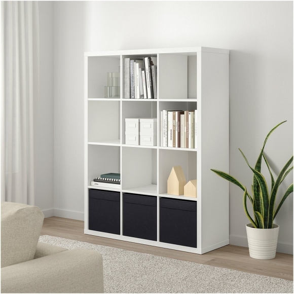 Ikea каллакс стеллаж белый