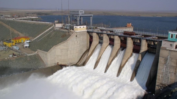 Ириклинское водохранилище дамба