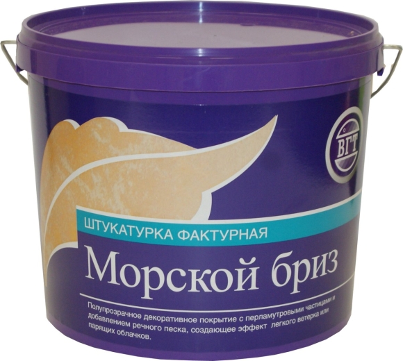 Фактурная штукатурка морской Бриз