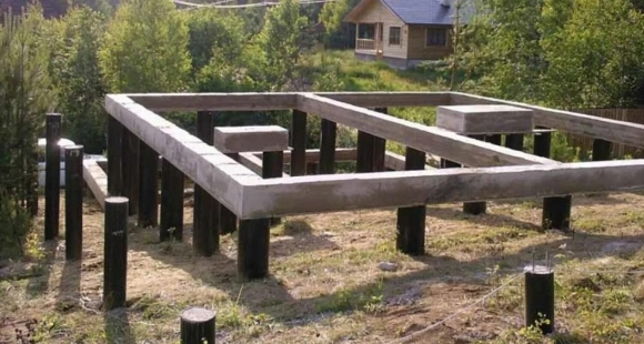 Фундамент ростверк на сваях